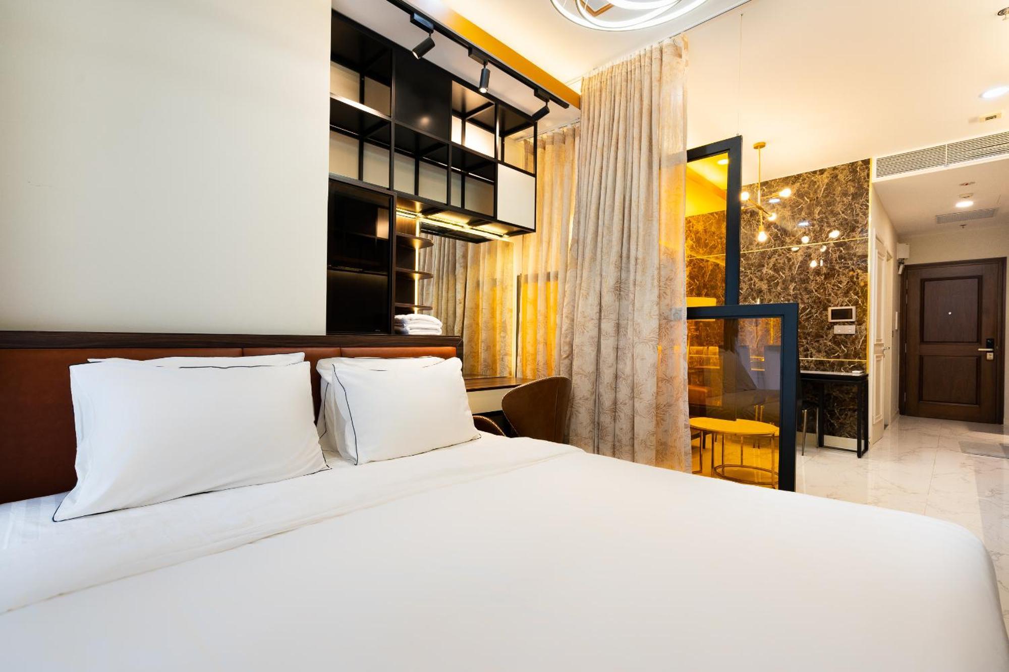Căn hộ Stylish Boutique In The Heart Of D1/pool/netflix *